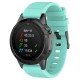 22mm Quick Release Textured Silicone Replacement Strap Smart Watch Band For Garmin Forerunner 945/Fenix 5