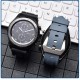 22mm Replacement Durable Silicone Metal Buckle Watch Band Strap for HuWatch GT Magic Smart Watch