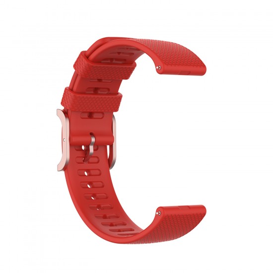 22mm Silicone Dot Pattern Smart Watch Band Replacement Strap For Ticwatch pro2020/Ticwatch GTX