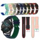 22mm Silicone Smart Watch Band Replacement Strap For Samsung Gear S3/HuWatch GT 2 46MM/Amazfit Stratos 2/2S