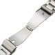 22mm Three Beads Solid Stainless Steel Watch Band for HuGT Smart Watch