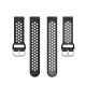 22mm Two-color Buckle Strap Stoma Silicone Replacement Strap For HuWatch GT2 46MM