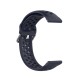 22mm Universal Pure Color Watch Band Silicone Watch Strap Replacement for Solar / HuWatch GT / Xiaomi Watch Color Non-original