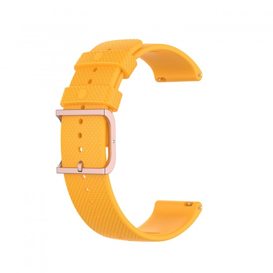 22mm Universal Watch Band Silicone Watch Strap Replacement for Samsung Galaxy Watch / HUWatch GT