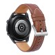 22mm Width Casual Sports Genuine Leather Watch Band Strap Replacement for Samsung Galaxy Watch3 45mm