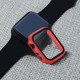 38/40/42/44mm Shockproof Anti-Scratch PC + HD Clear Tempered Glass Full Cover Watch Case Cover for Apple Watch 7