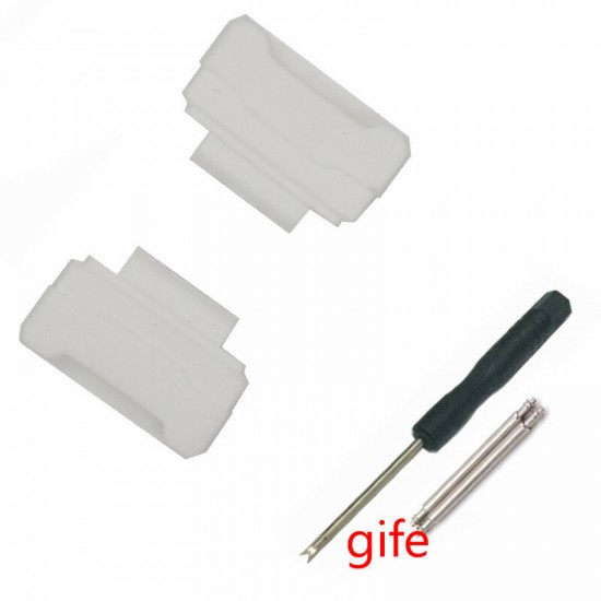 Adapter Rubber Connector for Casio G-Shock Nylon 16mm Watch Band with Gift Tool