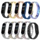 Anti-lost Design Chain Bracelet Replacement Watch Band for Xiaomi Mi Band 4&3 Smart Watch Non-original