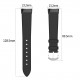 Business Comfortable Genuine Leather Watch Band Strap Replacement for Fitbit Charge 5 Smart Watch