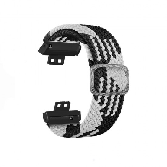 Colorful Elastic Adjustable Weave Watch Band Strap Replacement for HuWatch FIT