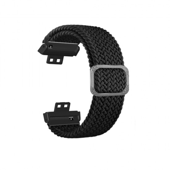 Colorful Elastic Adjustable Weave Watch Band Strap Replacement for HuWatch FIT