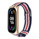 Comfortable Sweatproof Nylon Canvas Watch Band Strap Replacement for Xiaomi Mi Band 6 / Mi Band 5 Non-Original