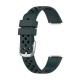 Double Color Pattern Breathable Sweatproof Soft Silicone Watch Band Strap Replacement for Fitbit Luxe