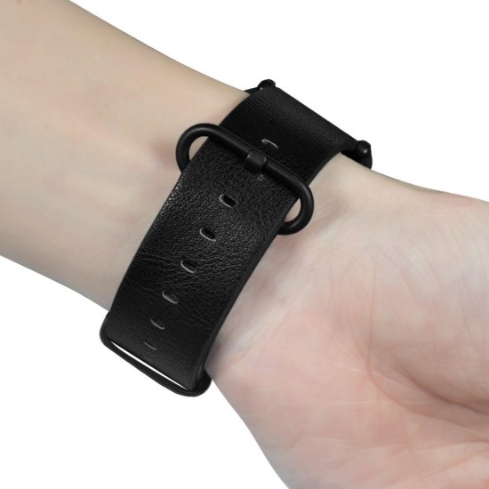 Double-sided color Leather Watch Band for Amazfit GTS Smart Watch