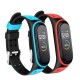Dual Color Silicone Watch Band Watch Strap Replacement for Xiaomi Miband 5 Non-original