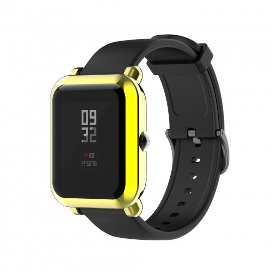 Electroplating All-inclusive TPU Watch Case Cover Watch Protector for Amazfit bip/bip lite