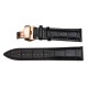 Genuine Leather 22MM 24MM Watch Band Kit Butterfly Buckle Deployment Clasp Strap