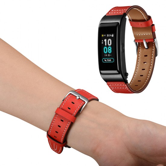 Genuine Leather Watch Strap Smart Watch Band for HuB5 Smart Watch