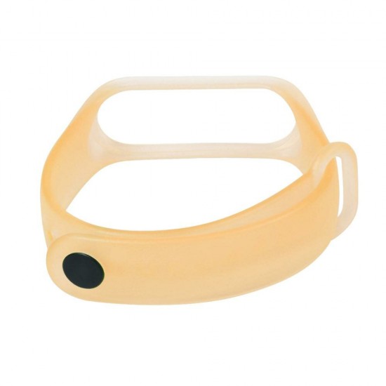 Jelly Style Translucent Smart Watch Band Replacement Strap For Xiaomi Mi Band 5 Non-original