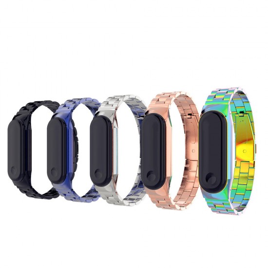 Metal Straps Stainless Steel Watch Band for Miband 3