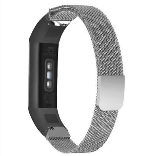 Stainless Steel Magnetic Watch Band for Huband 4 Honor 5i Smart Watch