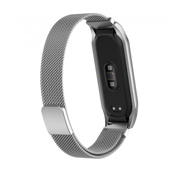 Stainless Replacement Watch Band for Xiaomi Mi Band 4&3 Smart Watch Non-original