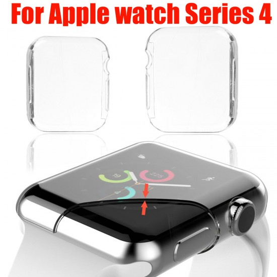 PC Transparent Screen Protector Case for Apple Watch 4 Smart Watch