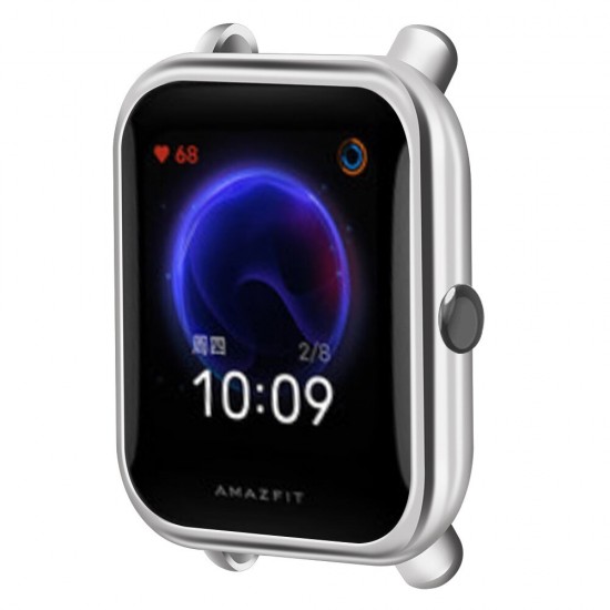 PU Watch Case Cove Screen Protector for Amazfit POP Smart Watch