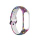 Printed Pattern Stainless Steel Buckle Smart watch Band Replacement Strap For Samsung Galaxy Fit 2