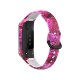 Printed Pattern Stainless Steel Buckle Smart watch Band Replacement Strap For Samsung Galaxy Fit 2
