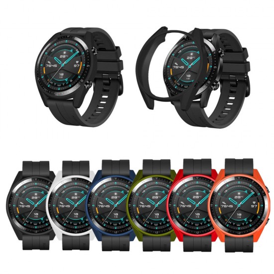 Pure Soft TPU Watch Case Cover Watch Cover Screen Protector for HuWatch GT 2 46mm / HuWatch GT 46mm