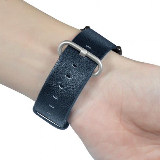 Replacement Genuine Leather Strap Watch Band for Xiaomi Mijia Smart Watch Non-original