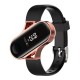 Replacement Metal Frame Fashion Watch Band for Smart Watch Xiaomi Mi Band 3 Non-original