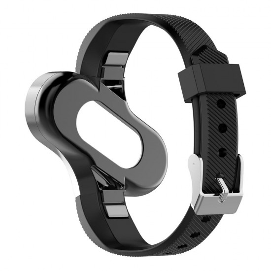 Replacement Metal Frame Fashion Watch Band for Smart Watch Xiaomi Mi Band 3 Non-original