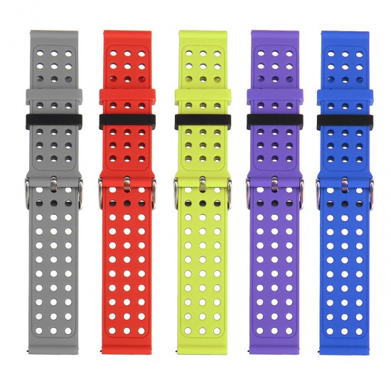 Replacement Silicone Rubber Classic Smart Watch Band Strap For Fitbit Versa