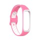 Rubber Two-color Replacement Strap Smart Watch Band For Samsung Galaxy Fit 2