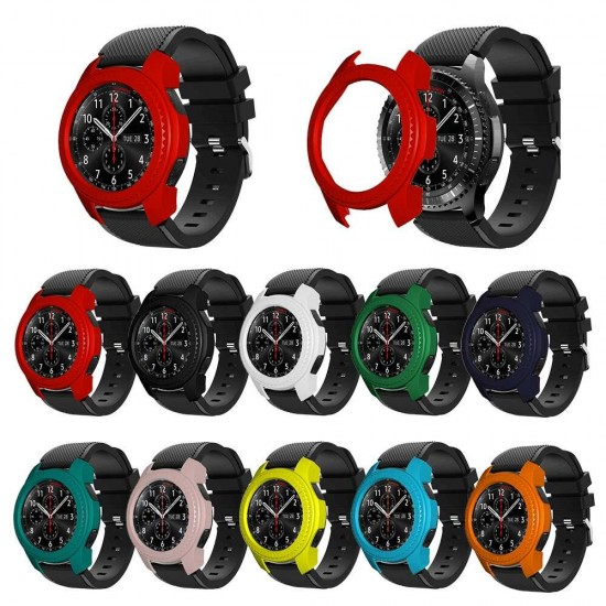 Scale Pattern Scratch Resistant PC Watch Cover for Samsung Galaxy Gear S3 / Gear S4 46 mm