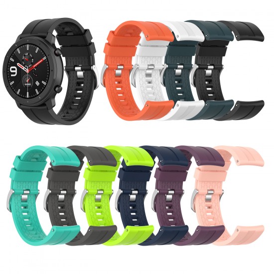 Silicone Watch Band Replacement Watch Strap for Amazfit GTR 47MM Smart Watch Non-original