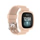 Silicone Watch Strap Watch Cover Case for Fitbit Versa 3 Sense Watch