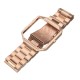 Steel Metal Frame Watch Case Cover Frame Watch Band For Fitbit Blaze Watch