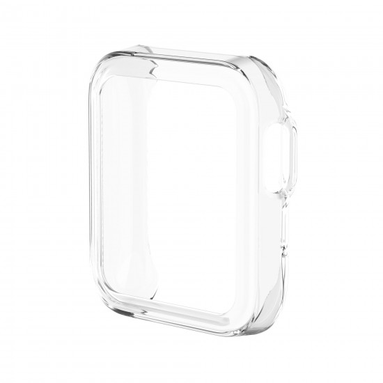 Transparent TPU Half-pack Watch Case Cover Watch Protector For Xiaomi Mi Watch Lite