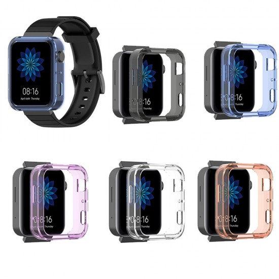 Transparent TPU Watch Case Cover Shockproof Watch Cover for Xiaomi Watch Non-original