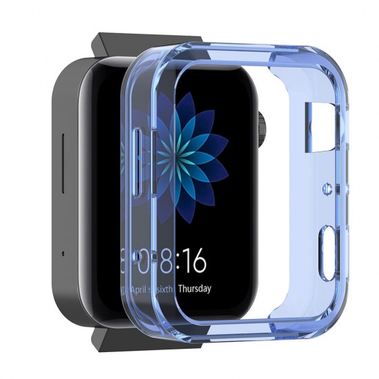 Transparent TPU Watch Case Cover Shockproof Watch Cover for Xiaomi Watch Non-original