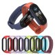 Two-color TPU Silicone Replacement Strap Smart Watch Band For Xiaomi Mi Band 5