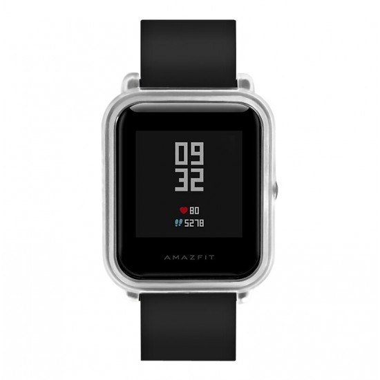 Ultra Thin TPU Soft Colorful Watch Case for Amazfit Bip S Smart Watch