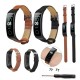 Ultra-thin Genuine Leather Replacement Watch Band for HuHonor Band 5&4 Smart Watch