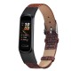 Woven Pattern Leather Watch Band Replacement Watch Strap for Huband 4 Honor 5i Smart Watch