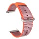 Colorful Nylon Loop Watch Band Strap Replacement for Fitbit Versa Breathable Fabric