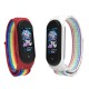 Colorful Nylon Watch Band Watch Strap Replacement for Xiaomi Miband 5 Mi Band 5 / Miband 4 / Miband 3 Non-original