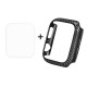 Carbon Fiber Watch Cover+3D Curved Edge Hot Bending Watch Screen Protector For Apple Watch Series 4 40mm